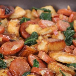 pomme de terre saucisse au cookeo