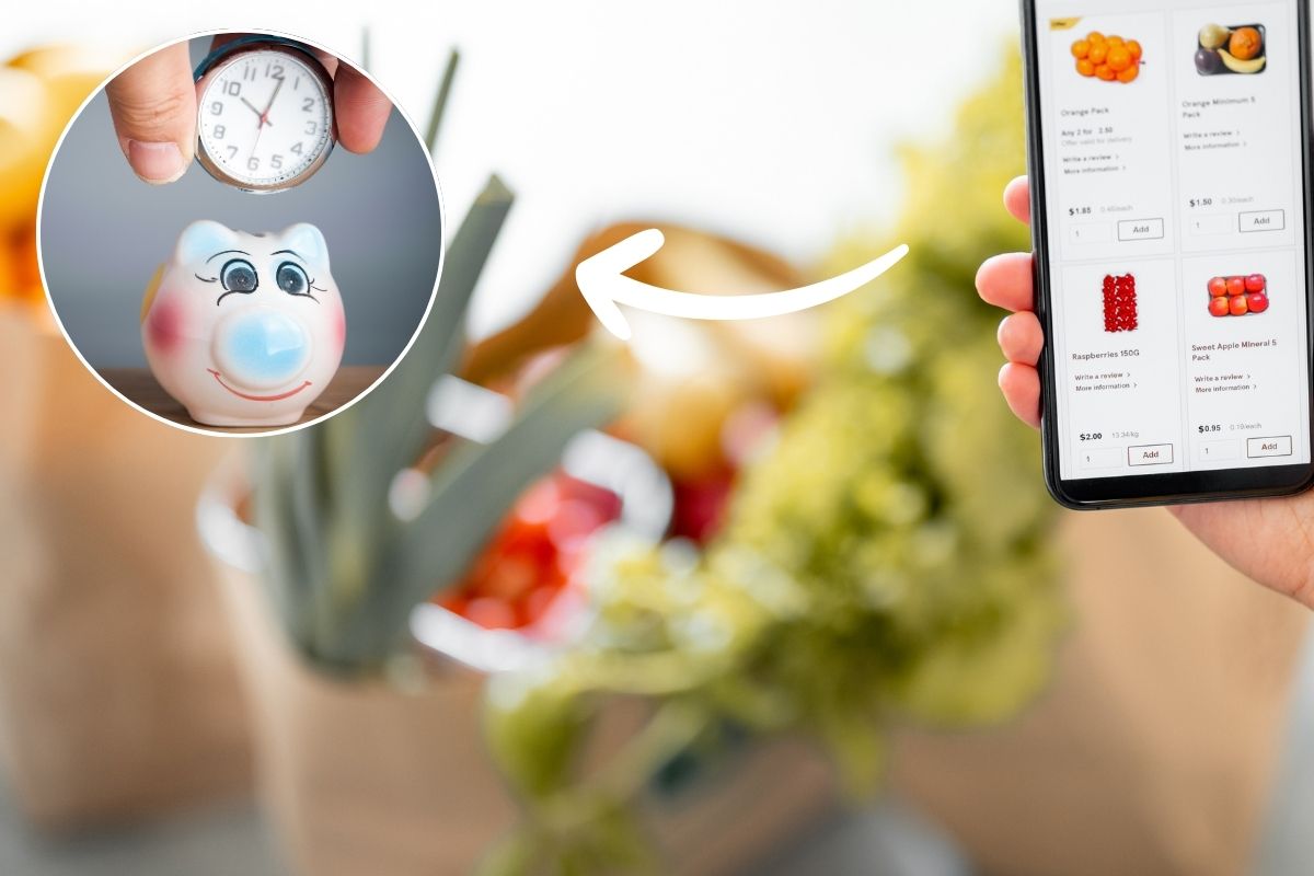 gain de temps pour faire ses courses en ligne