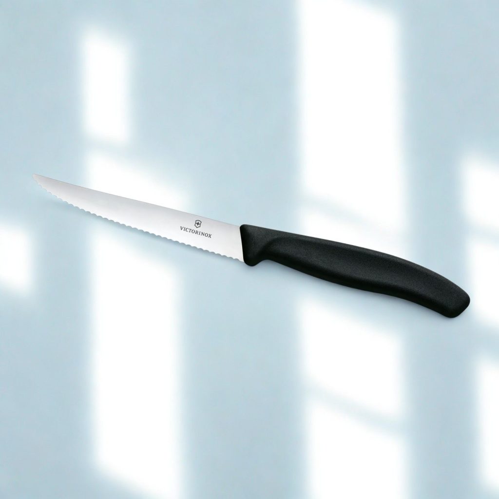 le couteau &agrave; steak et autres viandes Swiss Classic de Victorinox