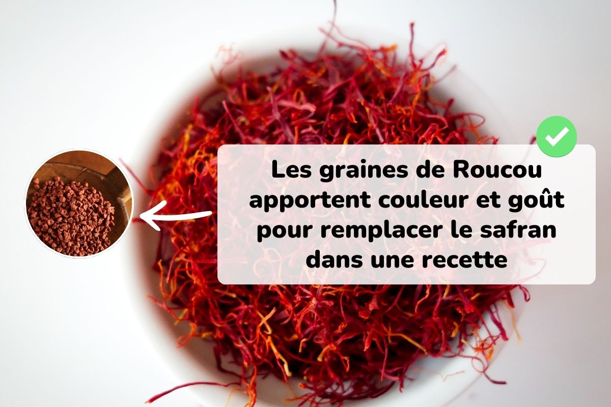 remplacer le safran par des graines de roucou