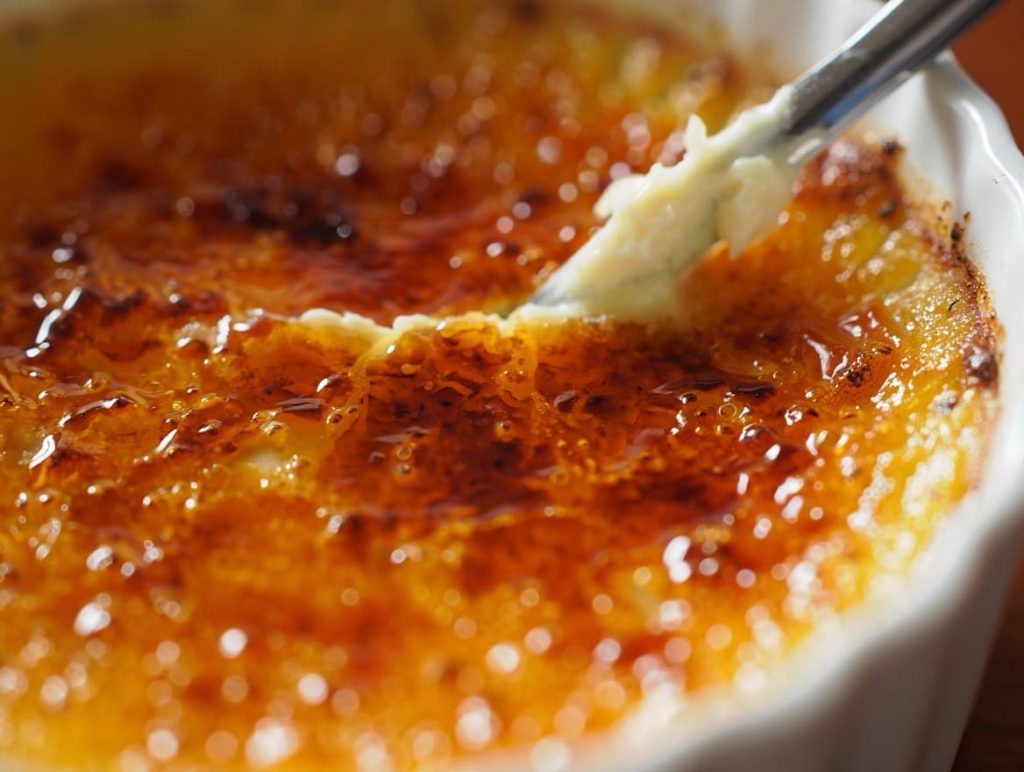crème brûlée à la verveine