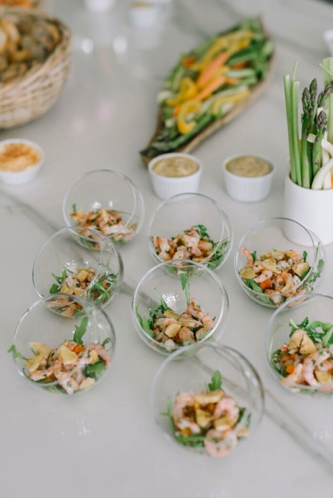 jolies verrines pour un buffet