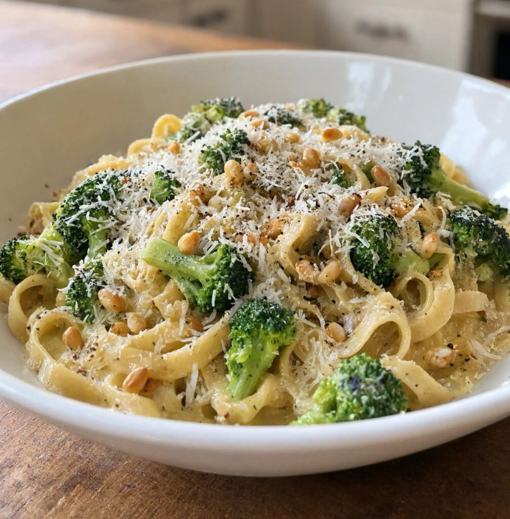 pates brocolis et parmesan