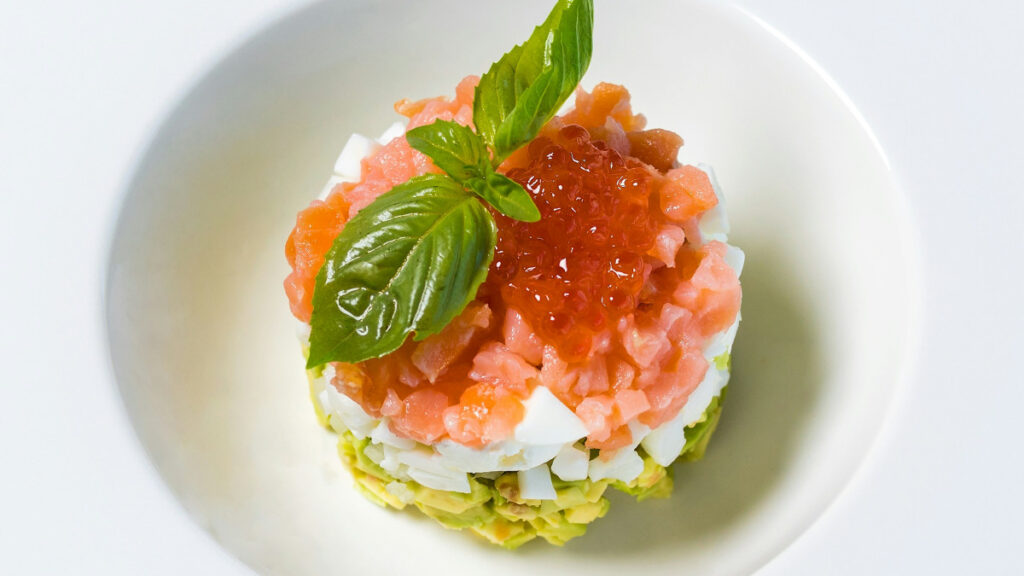 tartare de saumon