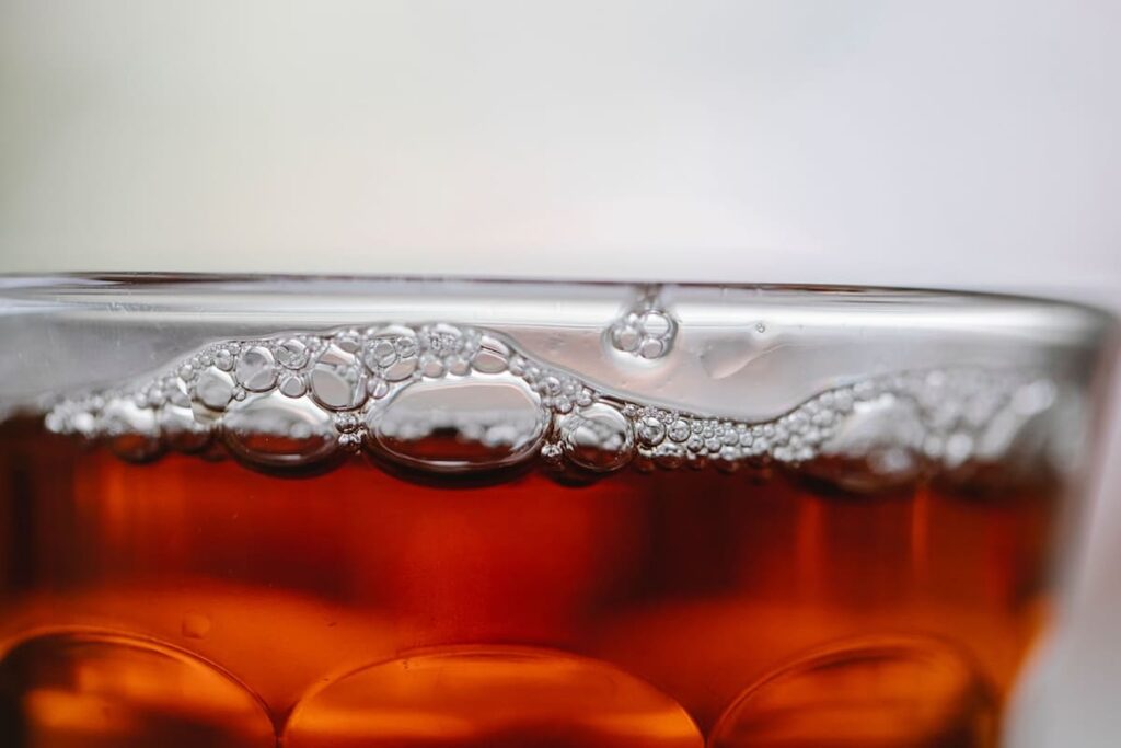 couleur cuivrée du rooibos